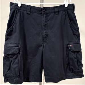 Tommy Hilfiger Men's 10" Navy Blue Cargo Shorts